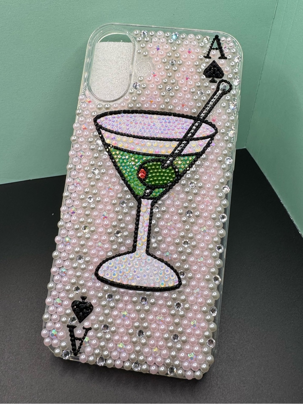 Rhinestone iPhone 16 Plus Case